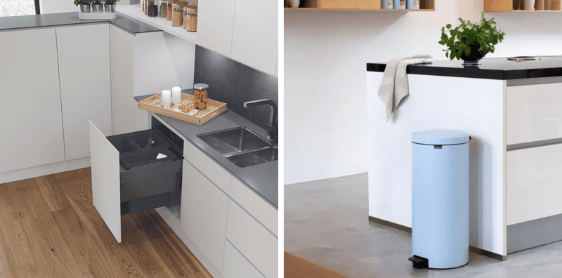 Freestanding or In-Cupboard Kitchen Bins?
