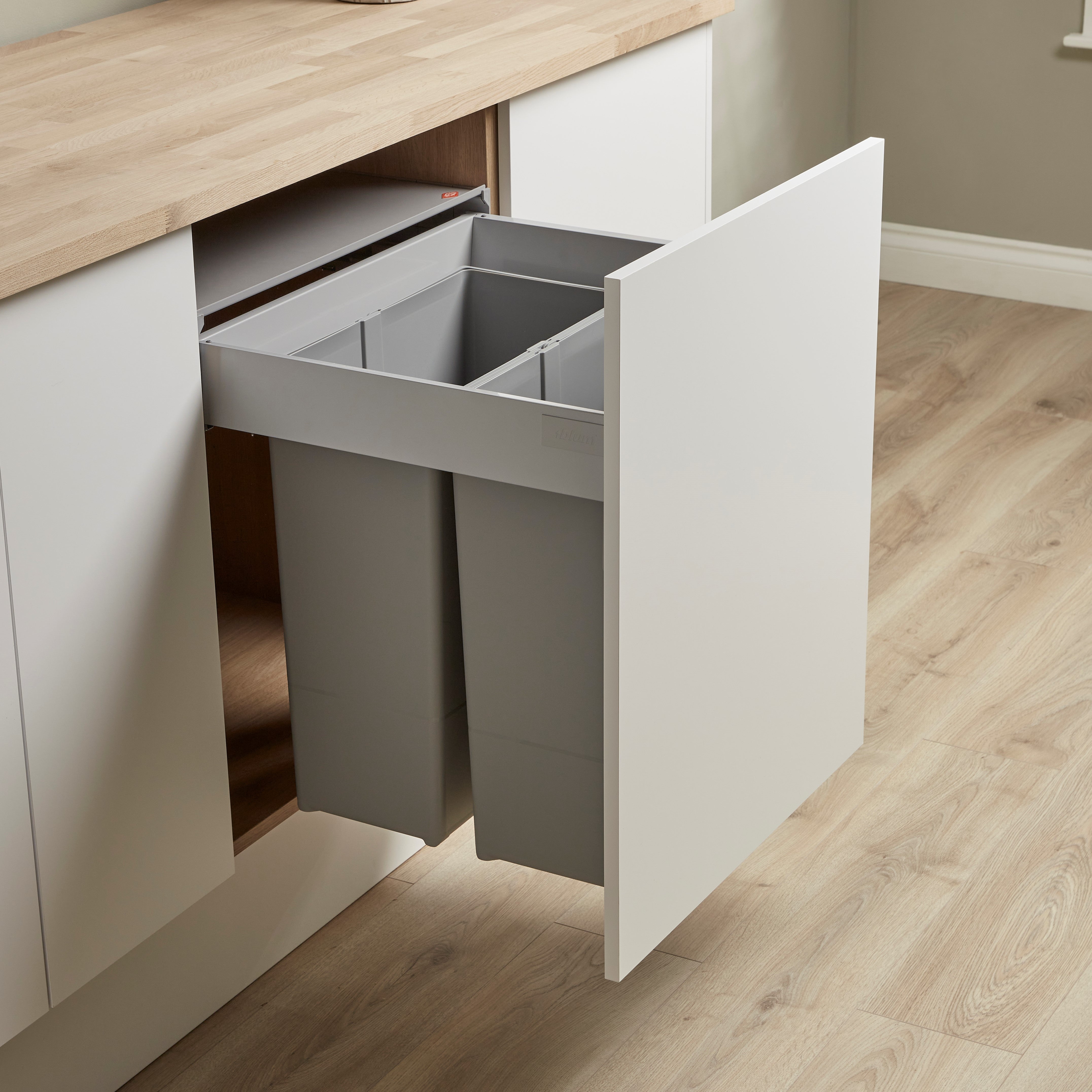 The Wesco PullboyZ Range of InCupboard Kitchen Bins Binopolis