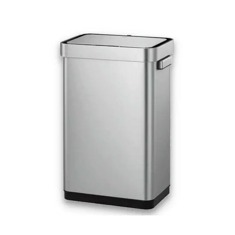 EKO Mirage T 50L stainless steel sensor bin with motion-activated lid