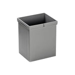 Wesco 29L Inner Bin with Double Handle Alu Grey