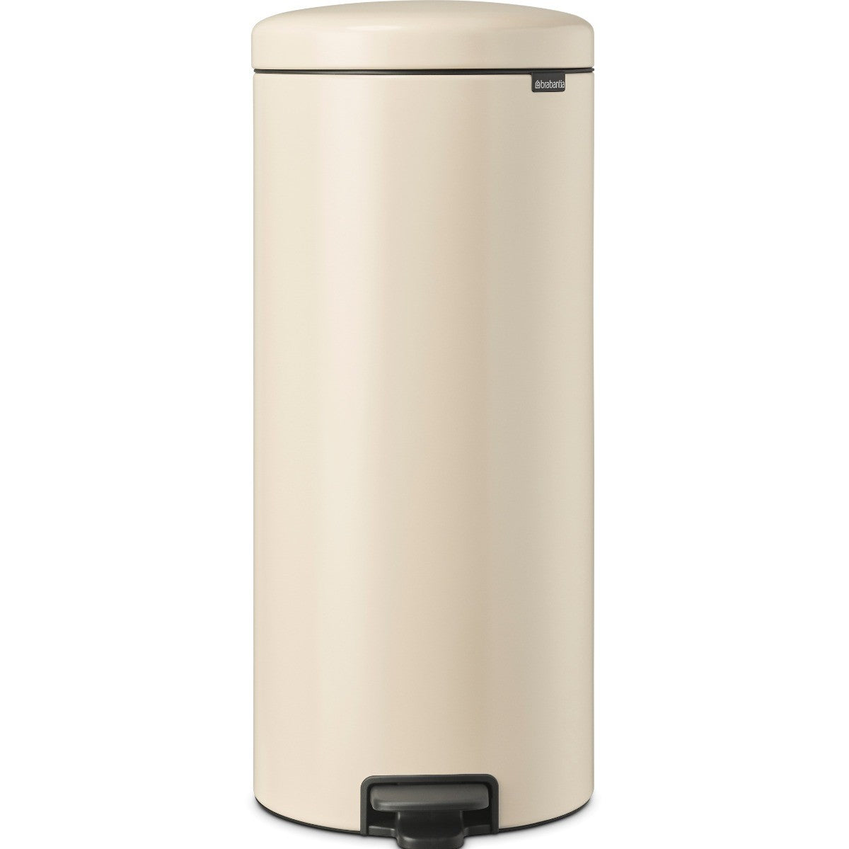 Brabantia New Icon Single Compartment 30 Litre Kitchen Pedal Bin in Soft Beige: 149962