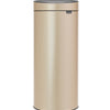 Brabantia Single Compartment 30 Litre Round Touch Opening Kitchen Bin in Metallic Gold: 304507