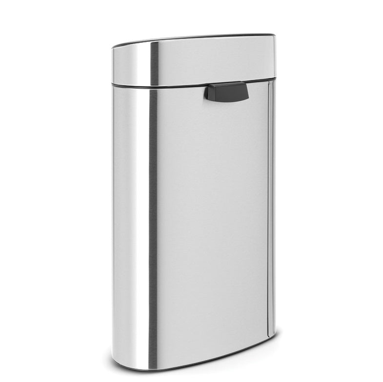 Brabantia Touch Single Compartment 40L Kitchen Bin - Matt FPP Steel