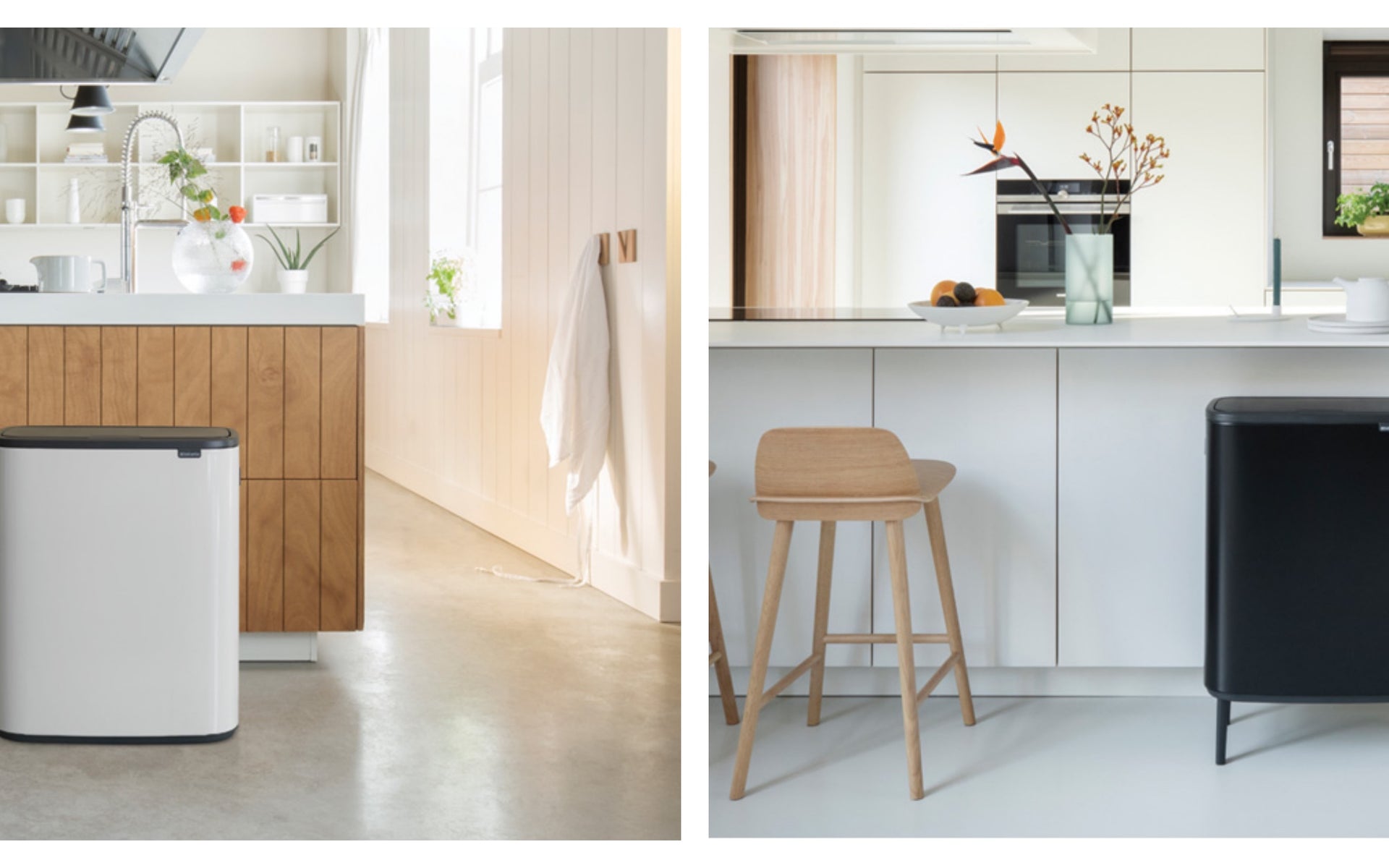 New Launch Large Capacity Brabantia Bo Touch Kitchen Bins Binopolis