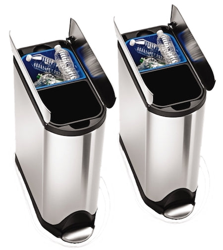 Maximum recycling, minimum space - checkout our recycling sets for larger families and offices