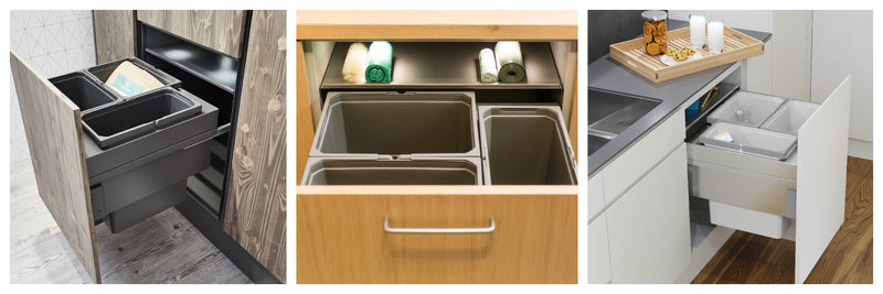Vauth-Sagel in-cupboard kitchen bins: new extended range in stock