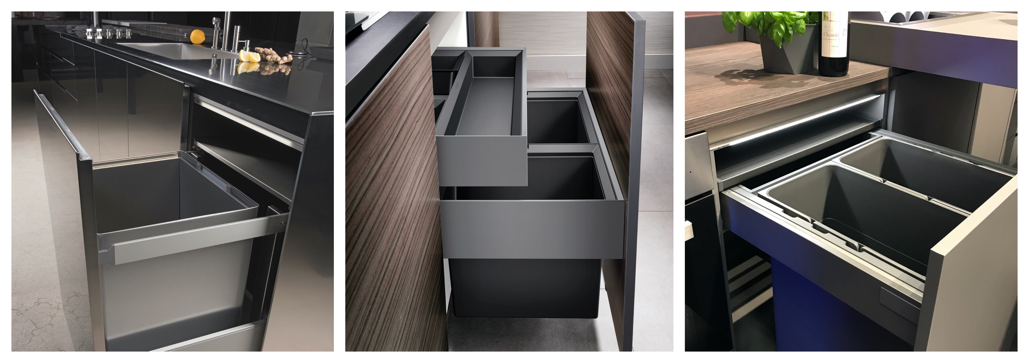 Spring 2020 Best builtin kitchen bins for 600mm Binopolis
