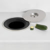 Wesco Ergo Master Built-in Worktop 11L Food Waste Bin for 400mm cabinet and wider 502.WS94.000