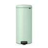 Brabantia New Icon Single Compartment 30L Kitchen Pedal Bin - Jade Green