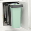 Brabantia 2-Compartment Sort&Go 60L Recycling Bin: 400mm Door