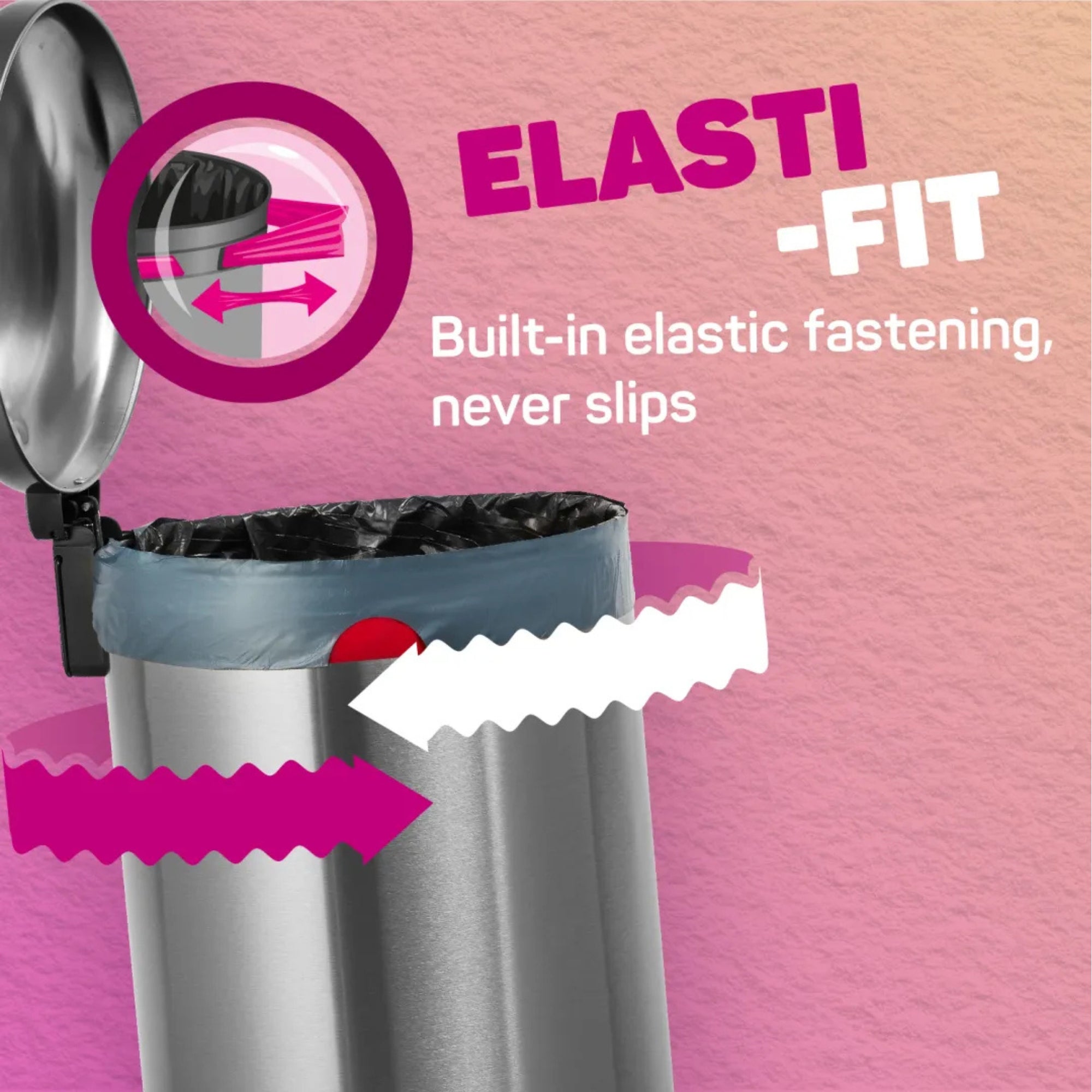 Bacofoil Elast-Fit 30L Liner - Box of 16