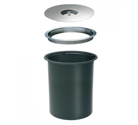 Work Top Inset Bins Wesco Ergo Master Built-in Worktop Food Waste Bin | Binopolis Ltd