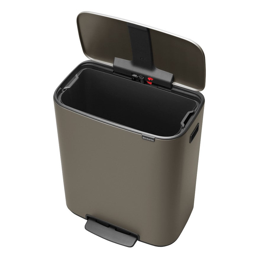 60 litre pedal bin Brabantia Bo Pedal Single Compartment 60 Litre Kitchen Bin