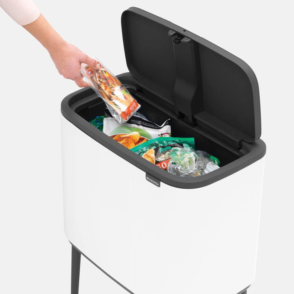 Brabantia Bo Touch Single Compartment Bin 36 Litres - White