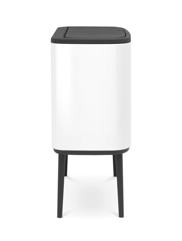Brabantia Bo Touch Single Compartment Bin | White – Binopolis Ltd