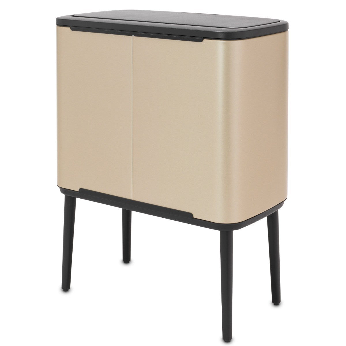 Brabantia Bo Touch Single Compartment Bin | Metallic Gold Brabantia Bo Touch Single Compartment Bin | Metallic Gold