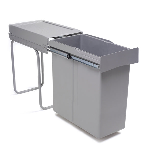 Gollinucci Single Compartment 40L Waste Bin : 300mm Door