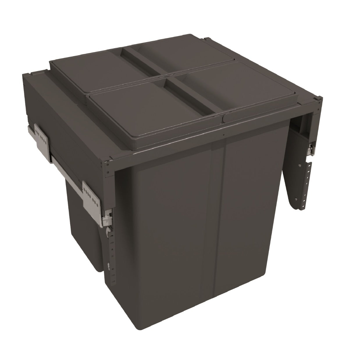 Gollinucci Linea 580 Plus 2 Compartment 80L Recycler: 600mm Door