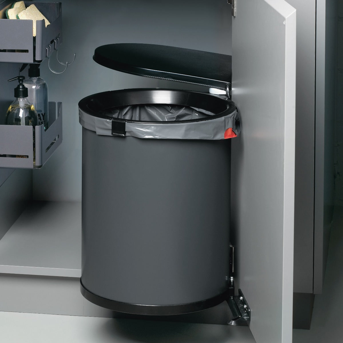Peka Mullboy 25L In-cupboard Swing Out Bin: 450mm Door