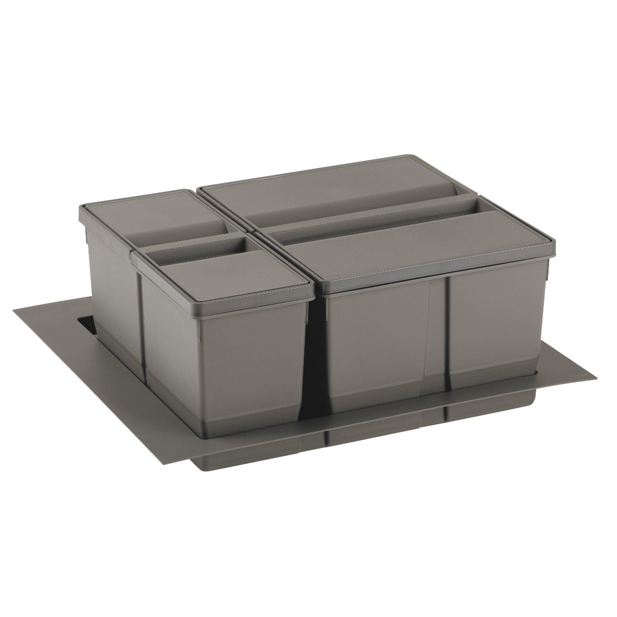 Gollinucci Sistema 9XL Drawer Based 2 Compartment  29L Recycling Set : 600mm Drawer