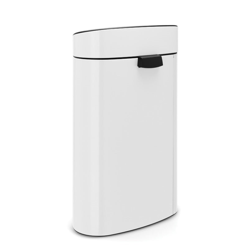 Brabantia Touch Single Compartment 40L Kitchen Bin - White