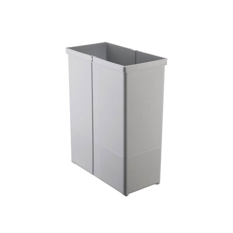 Wesco 40L Inner Bin with Doble Handle: Alu Grey