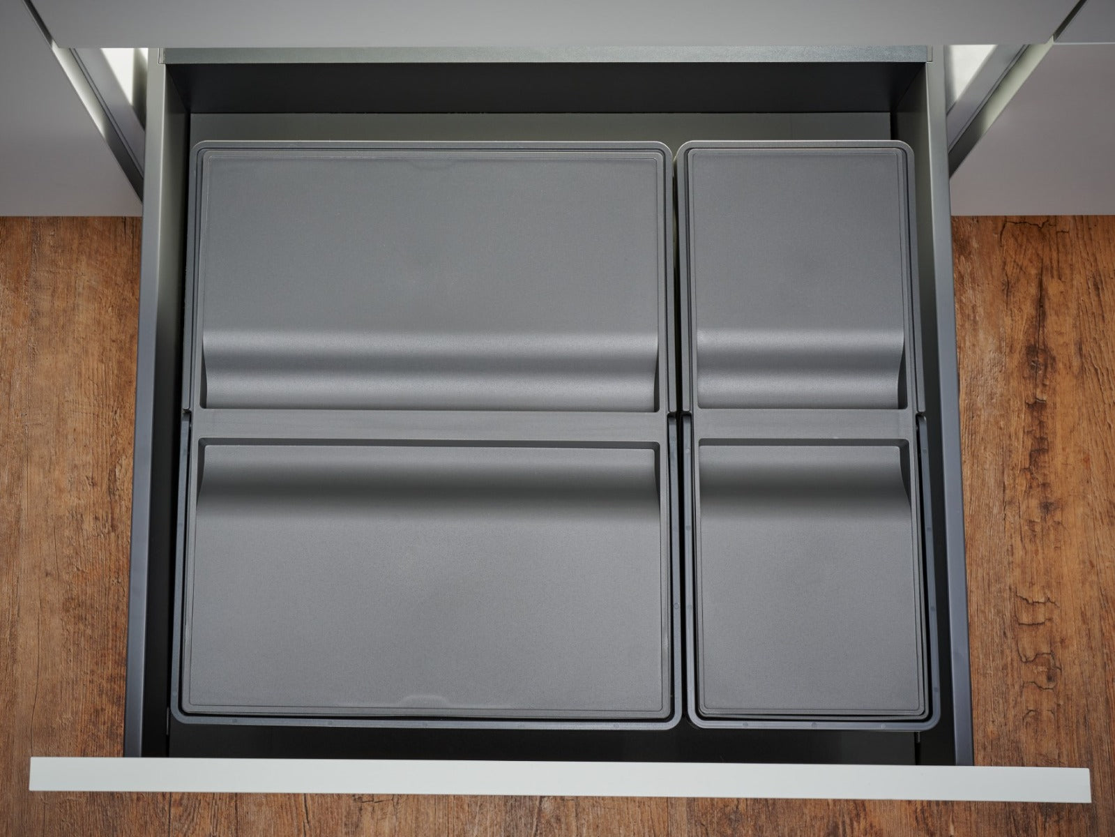 Gollinucci Sistema 9XL Drawer Based 2 Compartment  29L Recycling Set : 600mm Drawer