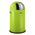 Wesco Pushboy Junior Single Compartment 22 Litre Kitchen Bin Lime Green: 175531-20