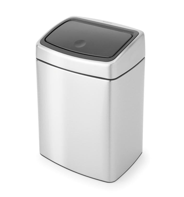 Brabantia Single Compartment 10L Rectangular Touch Bin