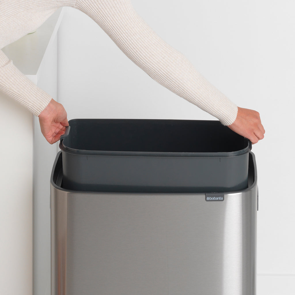  Brabantia Extra Large Kitchen Touch Top Trash Can 60L