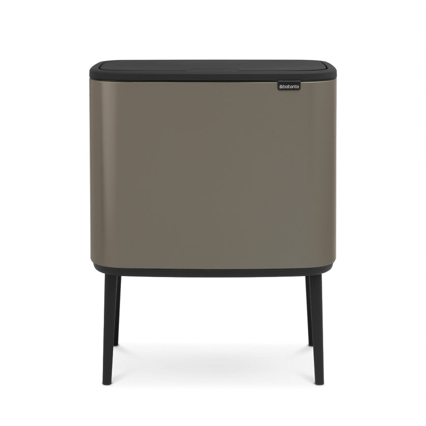 Brabantia Bo Touch Single Compartment Kitchen Bin 36 Litres in Platinum: 315787