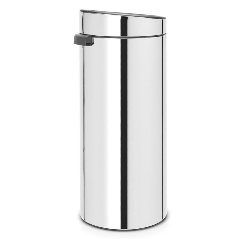 Brabantia Single Compartment 30L Round Touch Bin - Stainless Steel