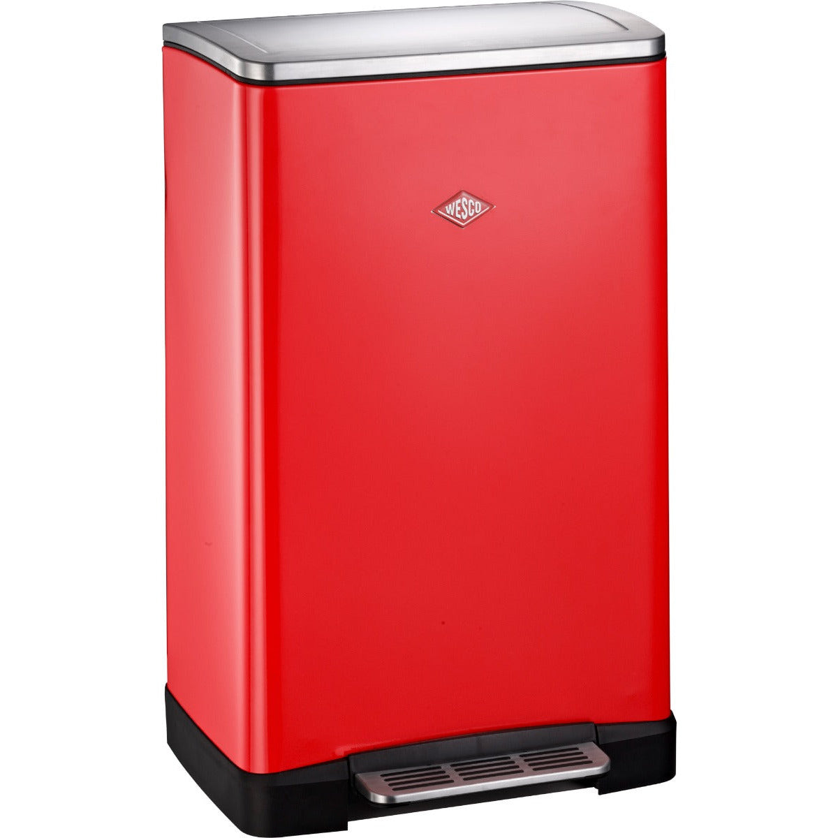 WESCO Big Baseboy 134 731-77 Poubelle avec amortisseur en acier inoxydable Graphite 30 l
