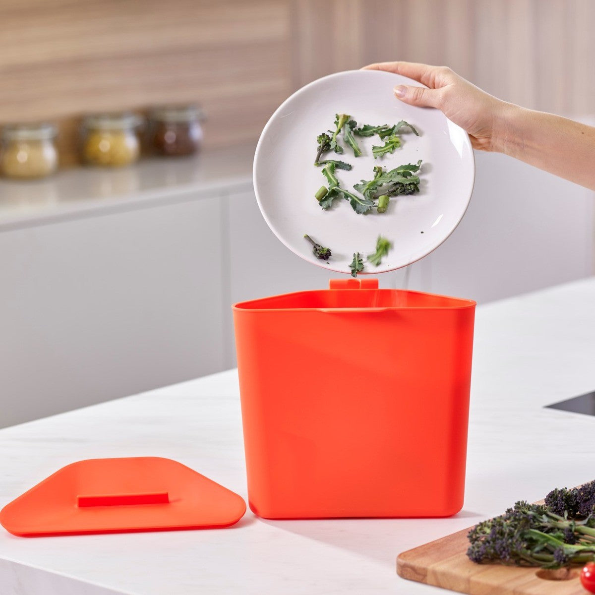 Joseph Joseph Totem Max Recycling Bin 60L Stone Binopolis