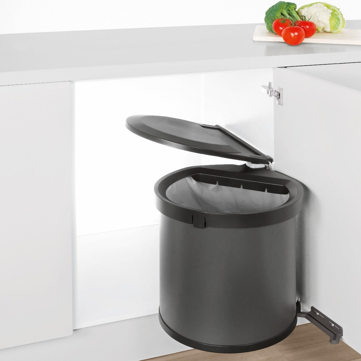 Peka Mullboy Big 40L In-cupboard Bin: 500mm Door