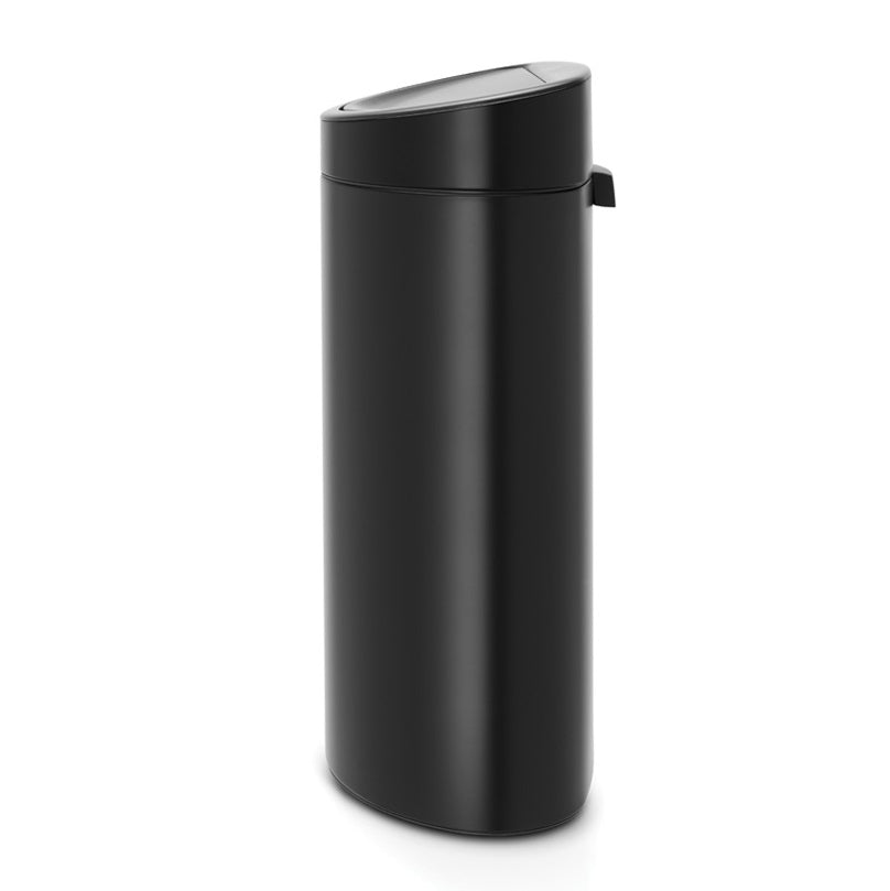 Brabantia Touch Single Compartment 40L Kitchen Bin - Matt Black