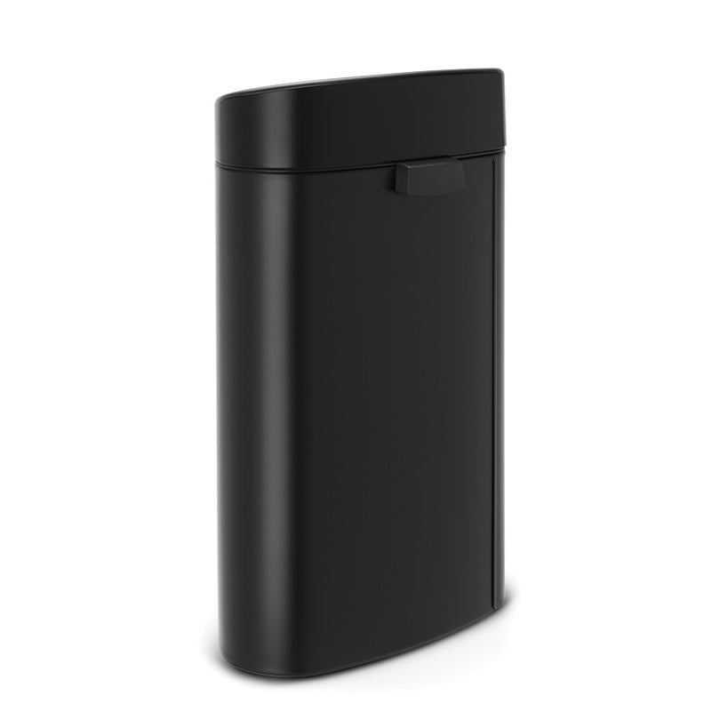 Brabantia Touch Single Compartment 40L Kitchen Bin - Matt Black